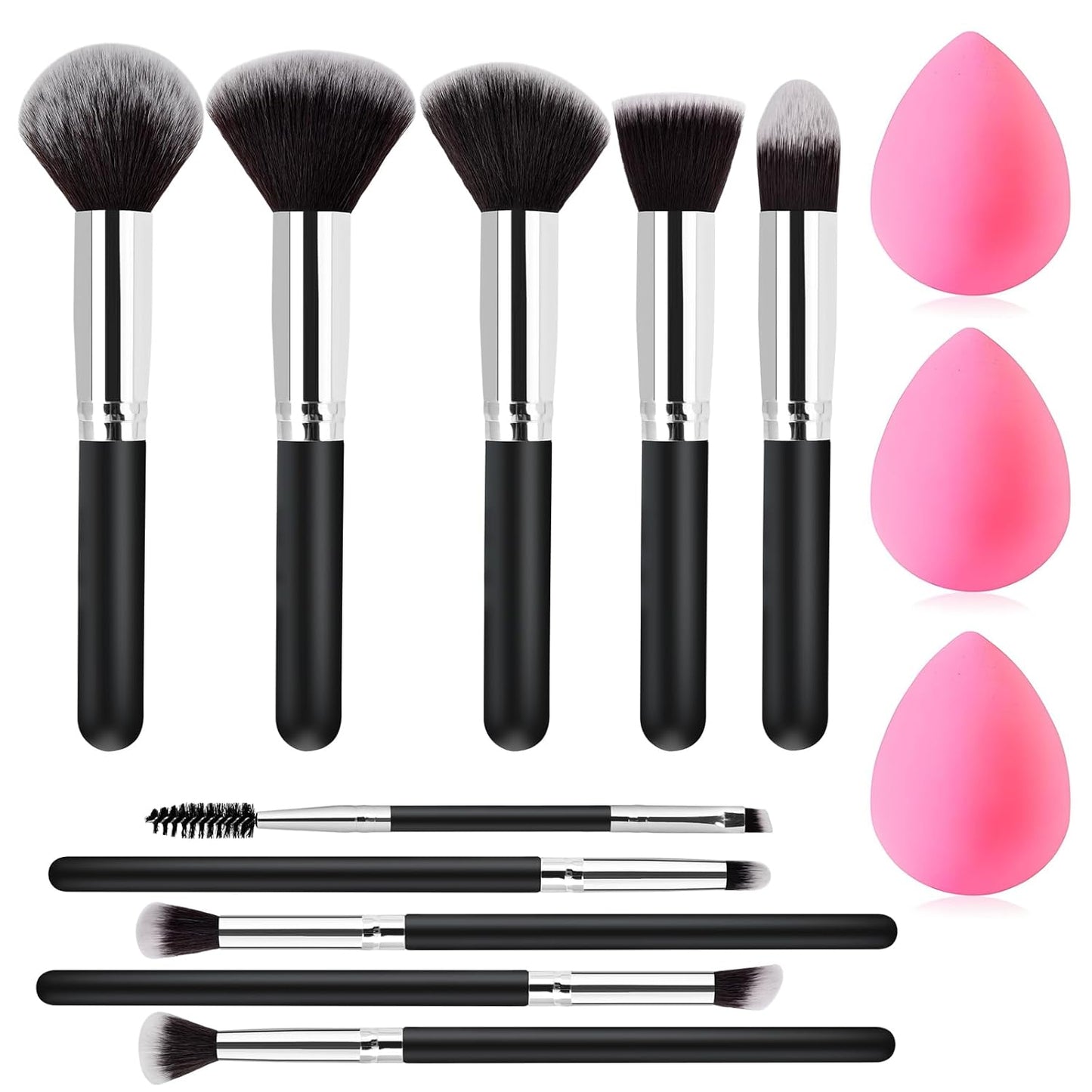 Herbionyx 13-Piece Professional Makeup Brush Set