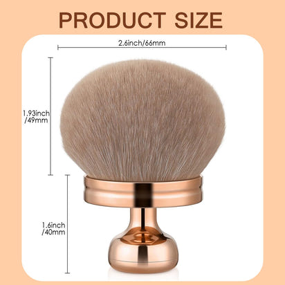 Herbionyx Wide-Head Foundation & Bronzer Brush