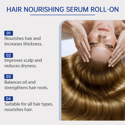 Rosemary Hair Growth Roller Essence Improves Scalp Health Stimulates Follicle Activity Reduces Hair Breakage Increases Density