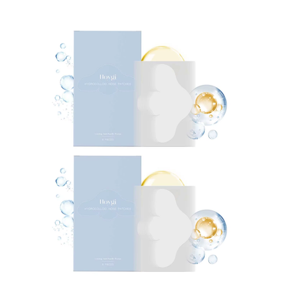 Salicylic Acid Nose Pore Strips Oil Control Hydrocolloid Nose Patches for Nose Blackheads Pimples Removal Refines Pores Non-Tigh